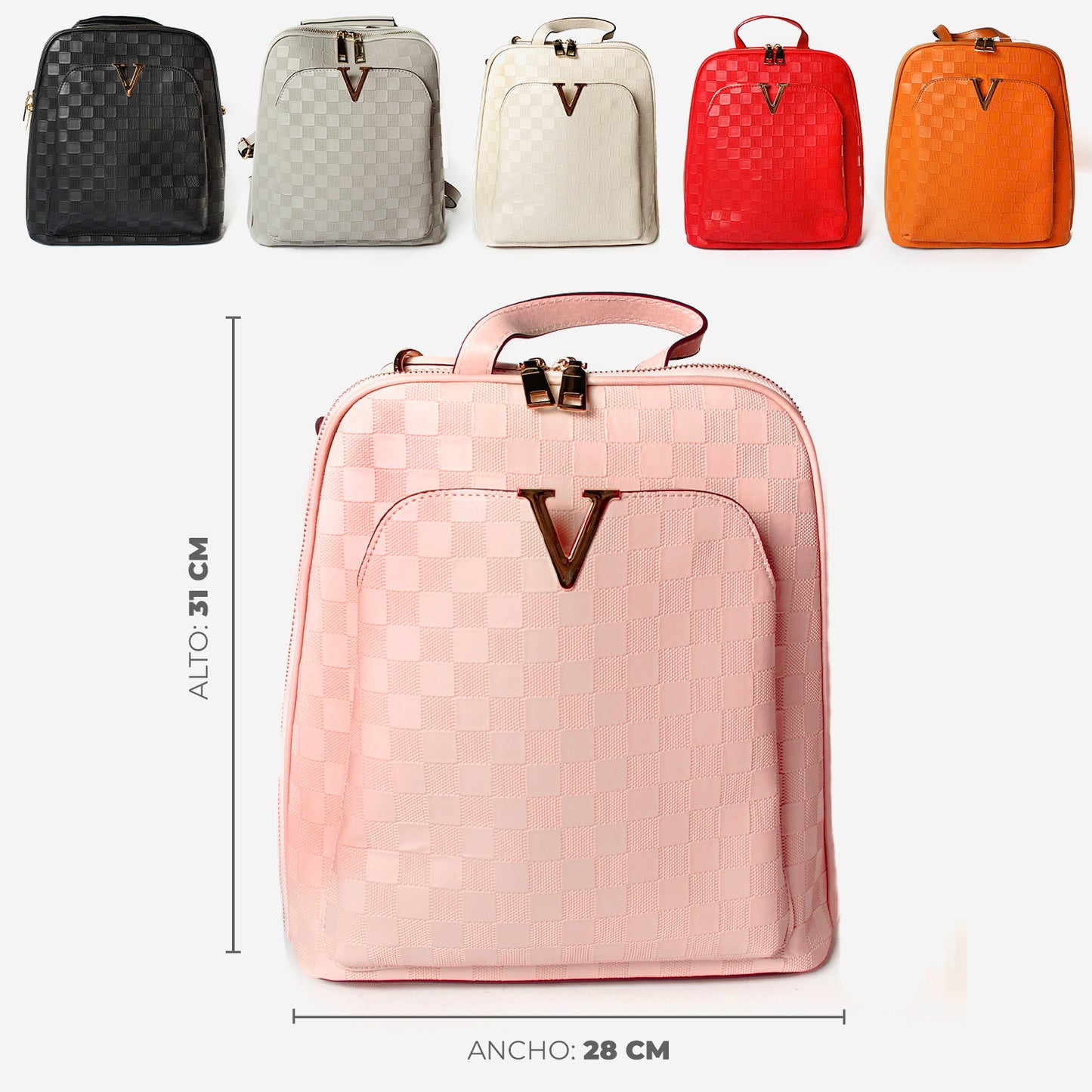 BOLSO MORRAL VANITY M22 ROSADO
