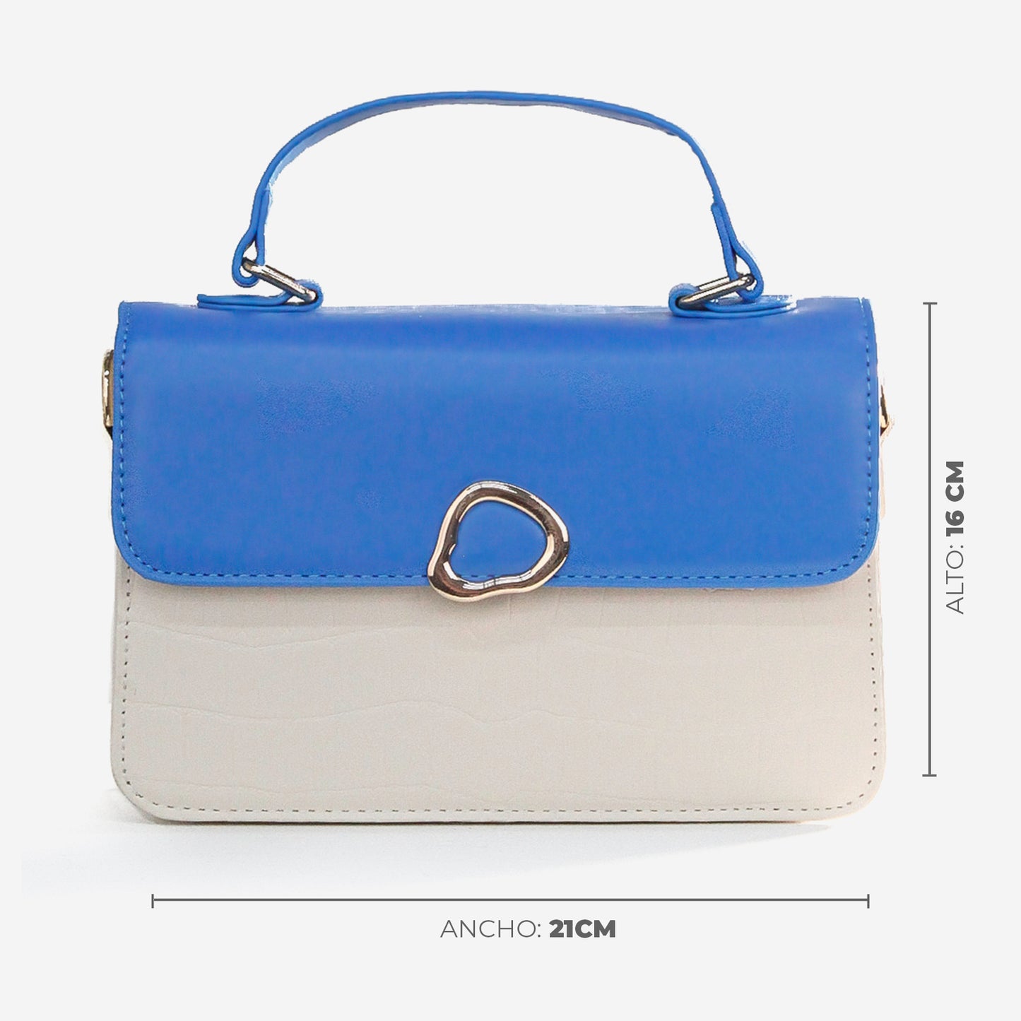 BOLSO MANOS LIBRES CAKE L205 AZUL