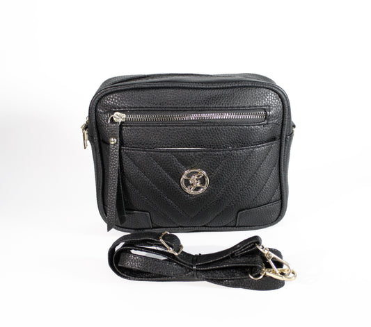 BOLSO MANOS LIBRES L257 LUVINE NEGRO