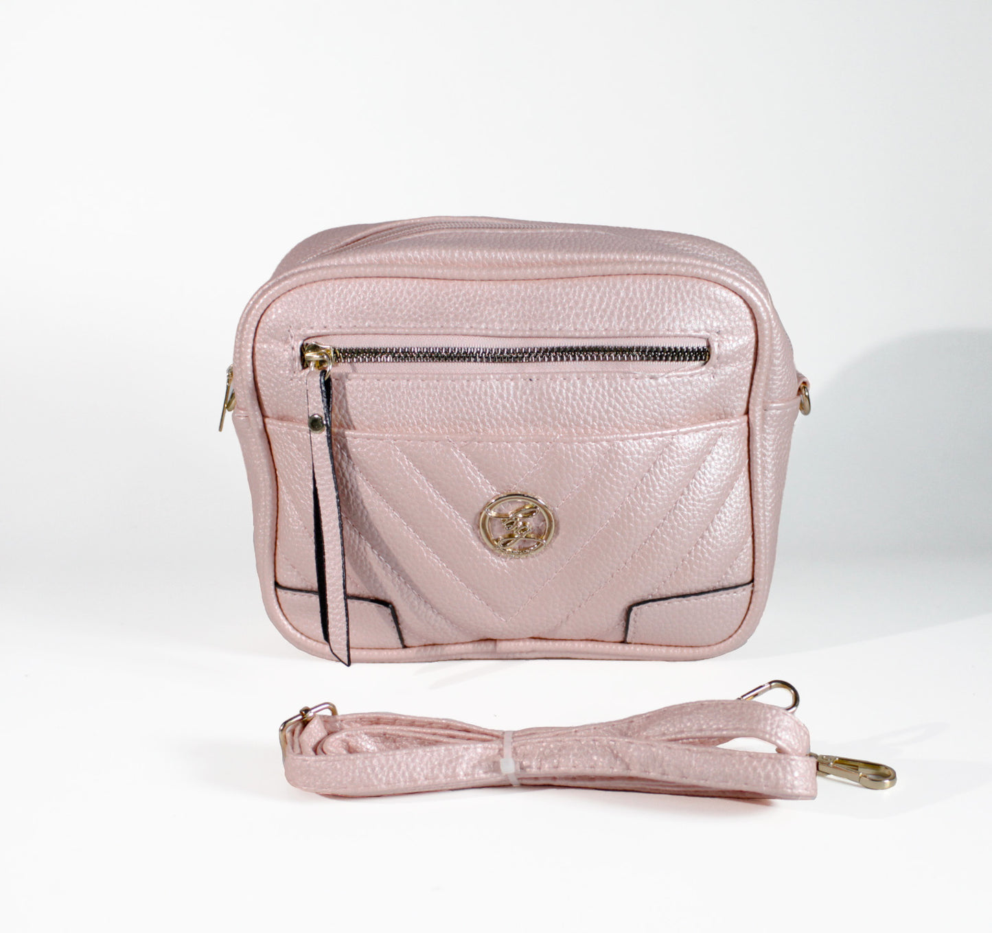 BOLSO MANOS LIBRES L257 LUVINE ROSADO