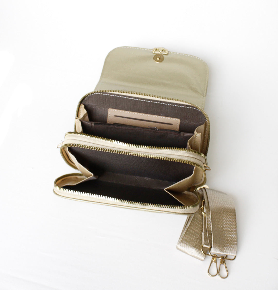 Bolso manos libres Sofline B338 dorado