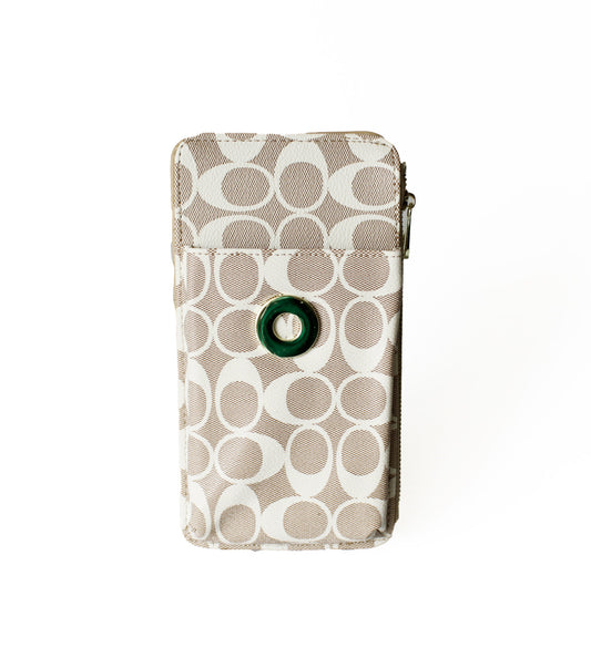 Billetera B404 Yume beis circulo