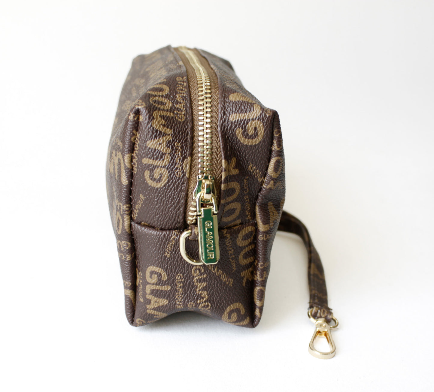 Billetera cosmetiquera B409 Perola cafe