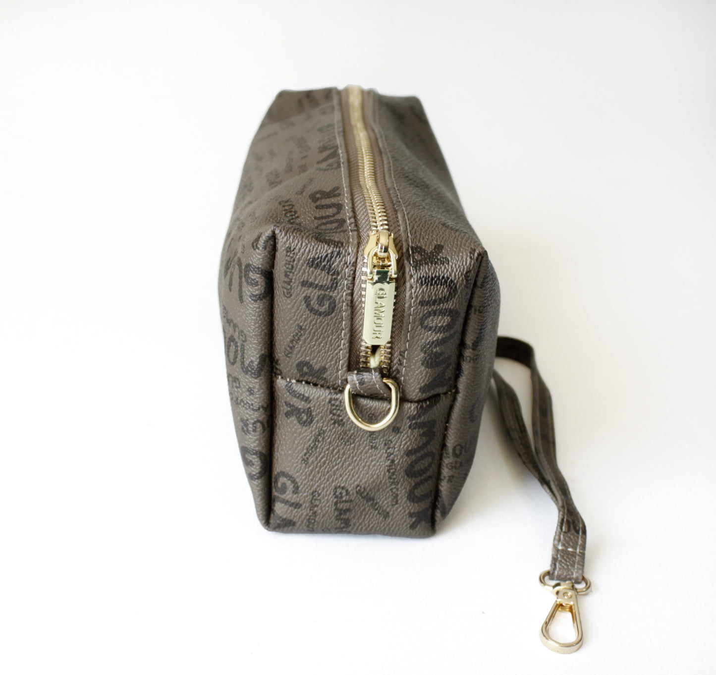 Billetera cosmetiquera B409 Perola gris