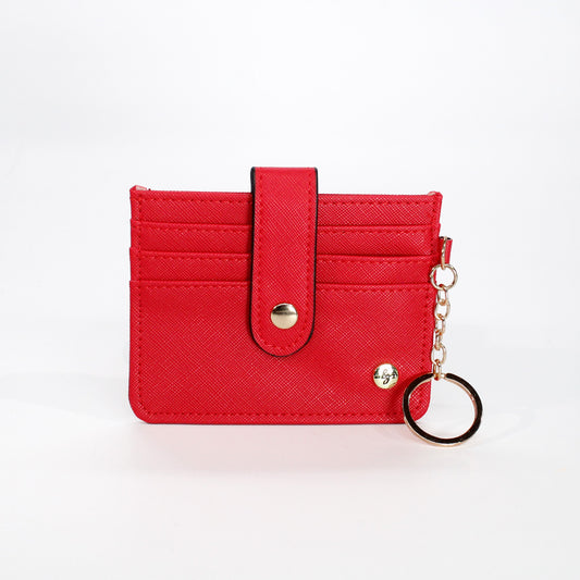 BILLETERA MONEDERO ROJO  ELIO  B239