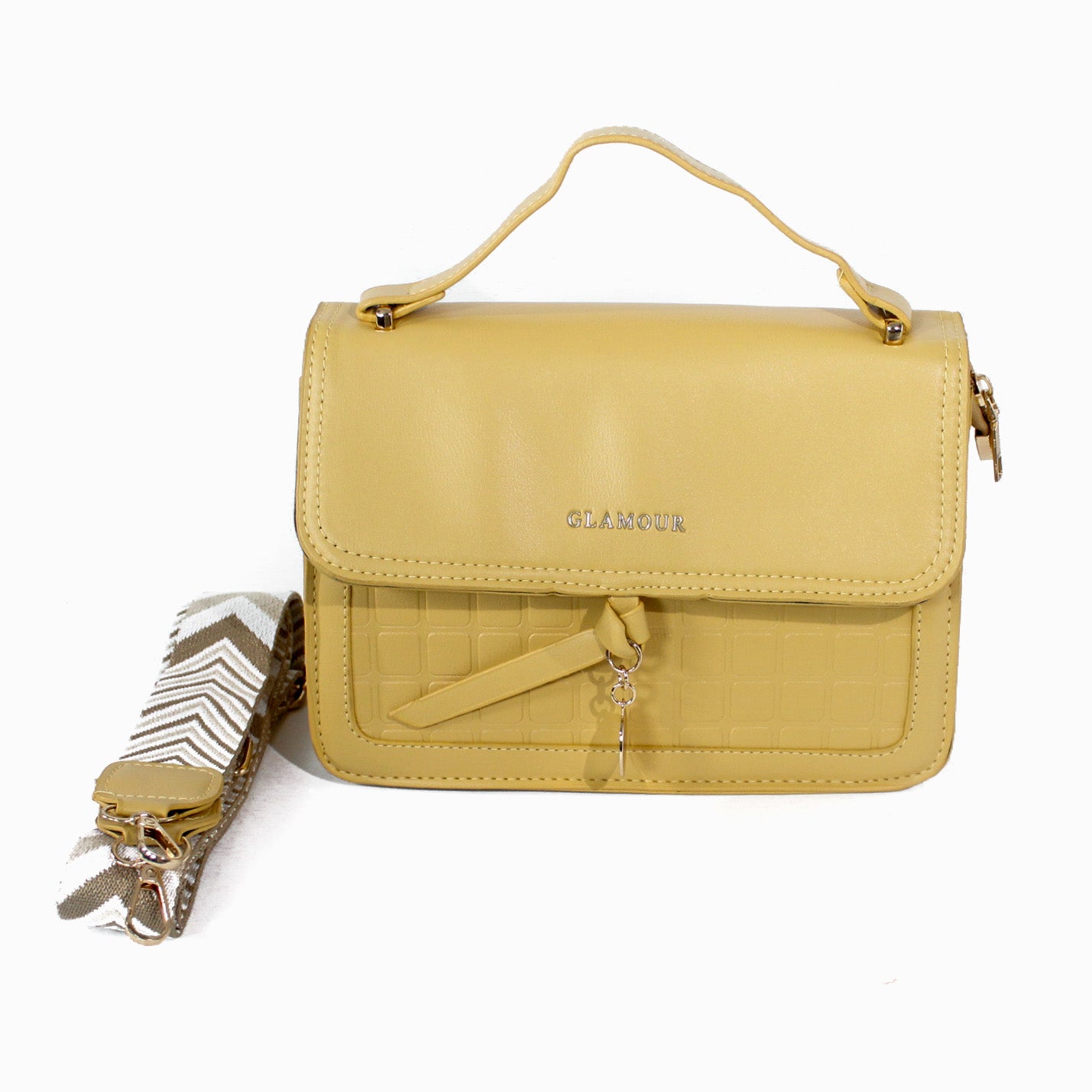 BOLSOS MANOS LIBRES "SAHARA" MOSTAZA L212