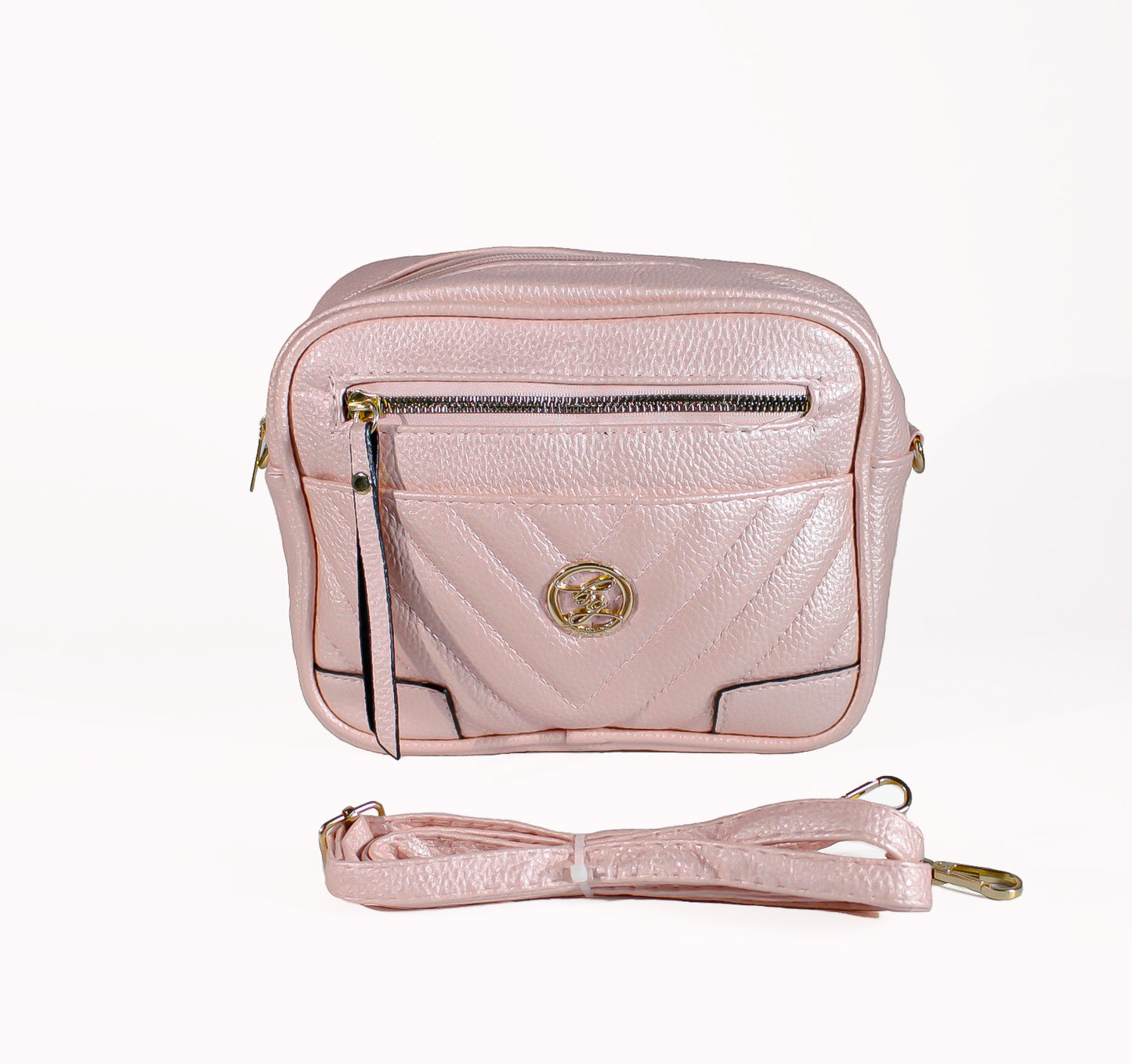 BOLSO MANOS LIBRES L257 LUVINE ROSADO
