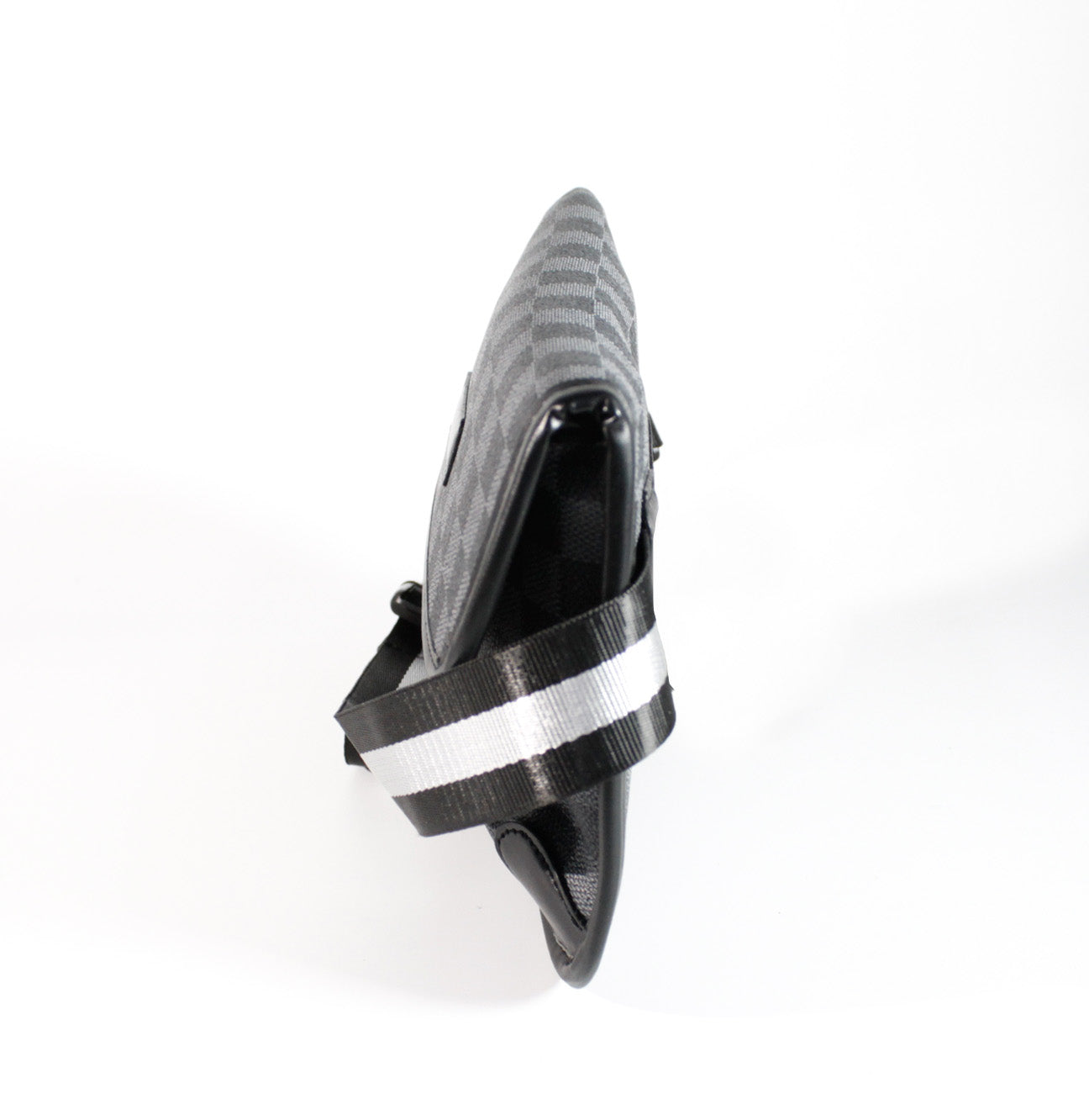 RIÑONERA R207 CORVEN NEGRO CUADROS