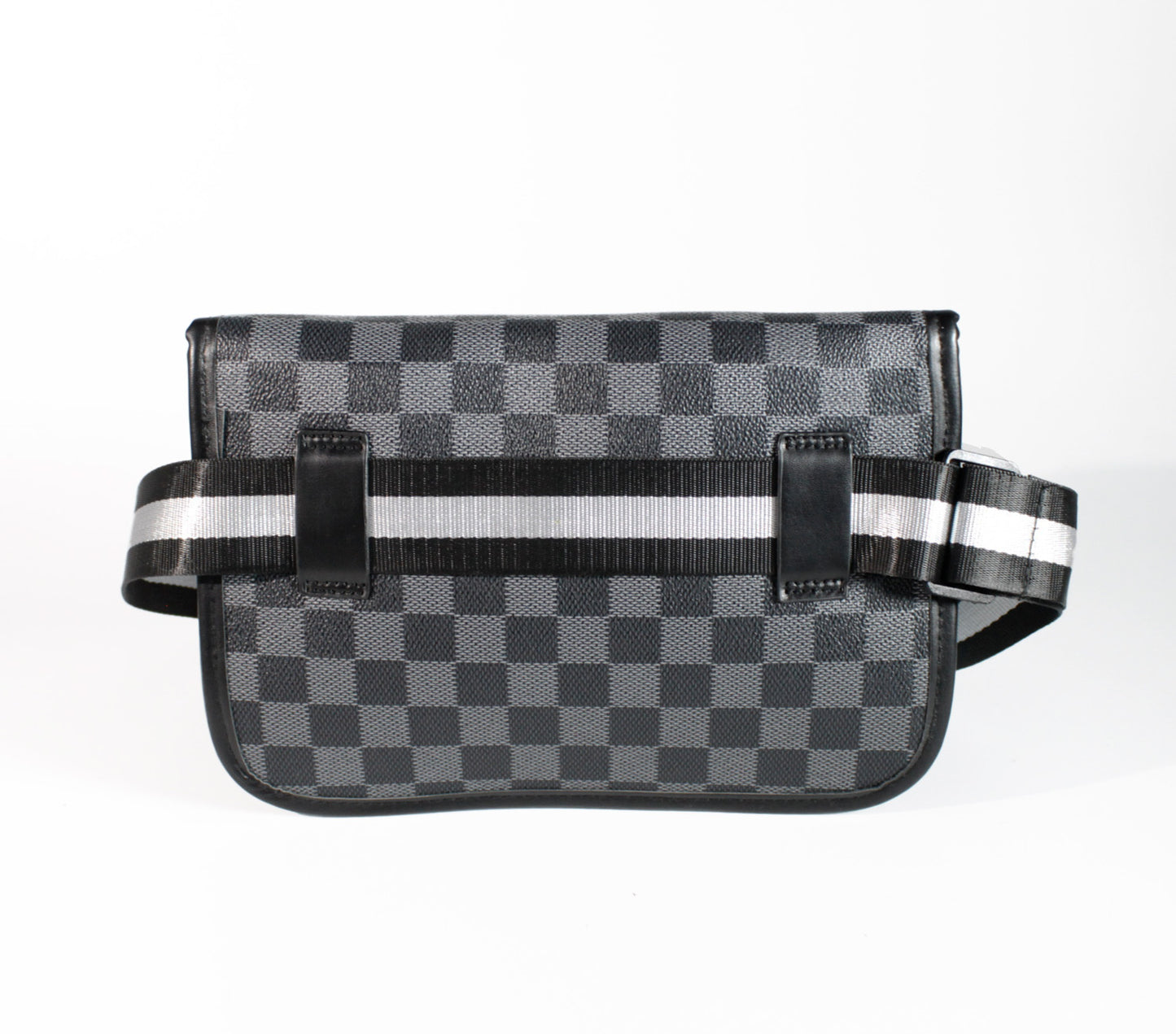 RIÑONERA R207 CORVEN NEGRO CUADROS