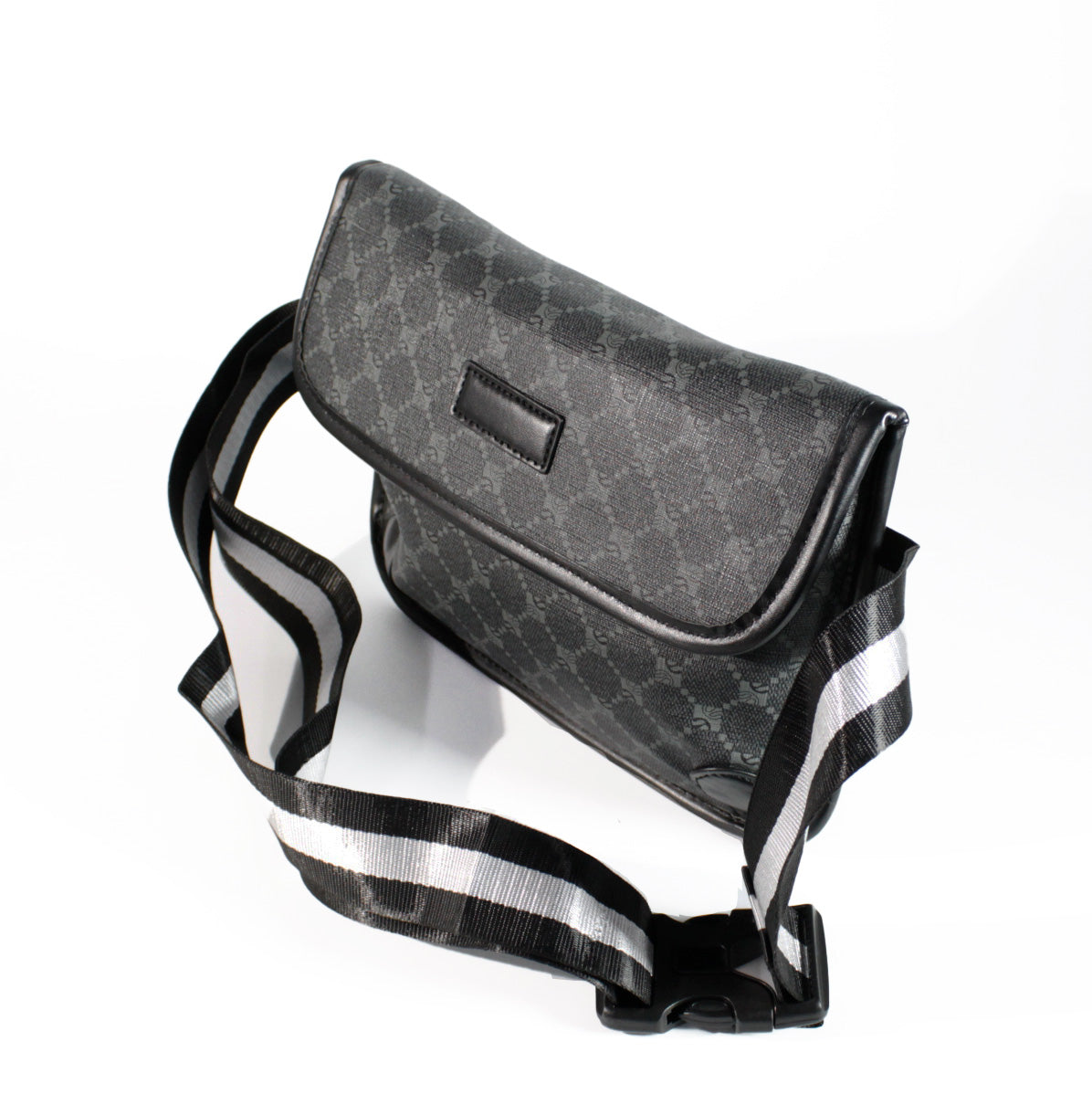 RIÑONERA R207 CORVEN NEGRO CIRCULOS