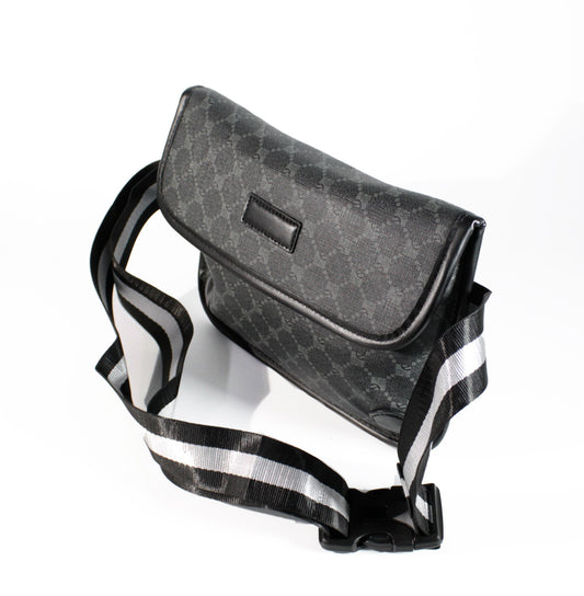 RIÑONERA R207 CORVEN NEGRO CIRCULOS